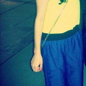 Silence + Noise pattern pants